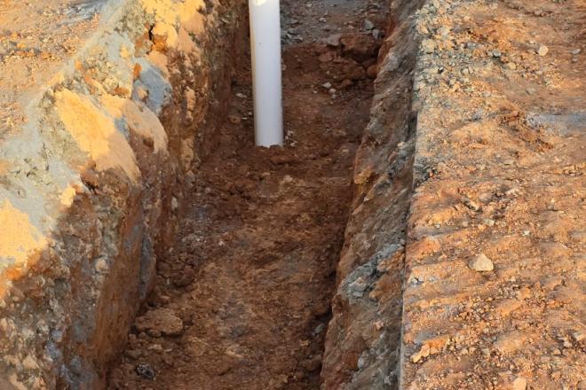 sewer line replacement